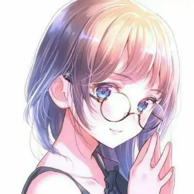 头像女动漫 温柔系少女动漫头像低饱和粉调